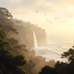 Sky Forest Waterfall