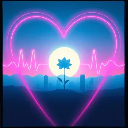 Amor de colores sentimientos vibrantes