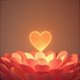 Heartbeat in pink
