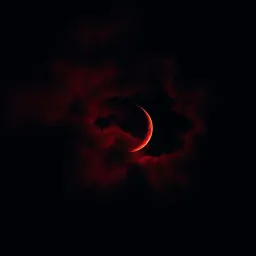 Red moon
