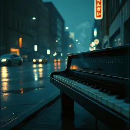 Cold Keys On Blue Nights