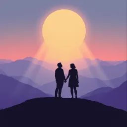 Luz no monte