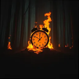 It is burn...