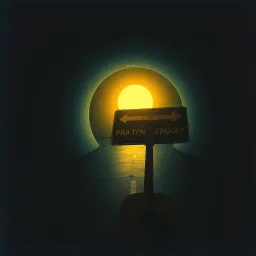 Light on the other end.