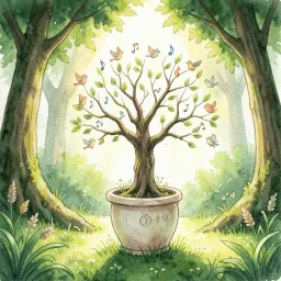 Ollie, My Little Tree