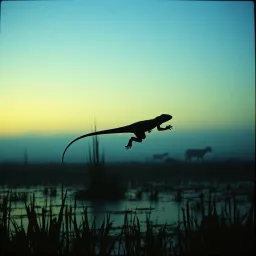 Lizards in the Swamp