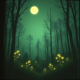 Midnight forest