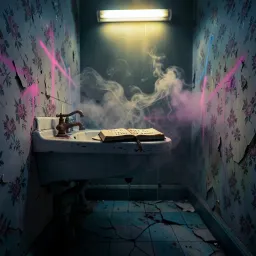 Thirteen Lines in the Bathroom
