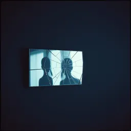 The Mirror Smiles First