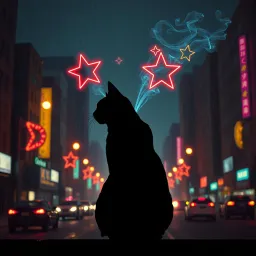 Cat smoke