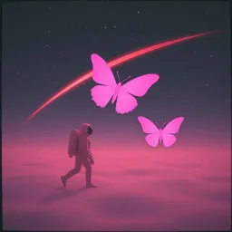 cosmic pink fields