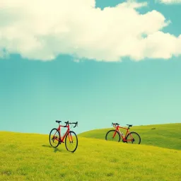 Wheelie in the Grass