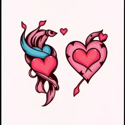 Tattoo Kisses and Heartbreak Scars