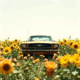 It was sunflowers and roses