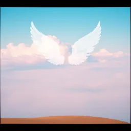 Angel of my fallen wings