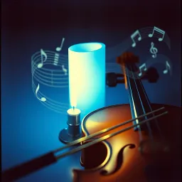 The Lament Under Blue Candle Flames
