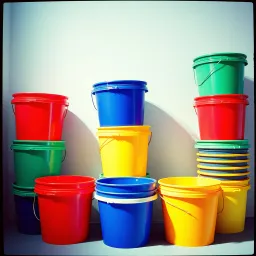 4 buckets