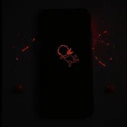 Black Roses On My Phone