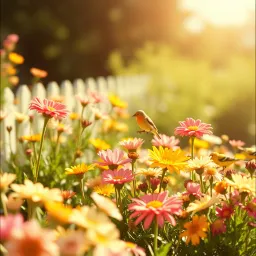 The happy sun
