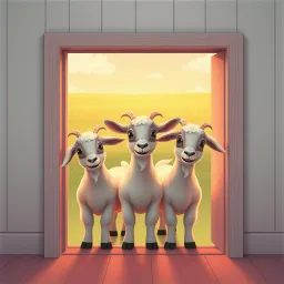 Little Goats at Home