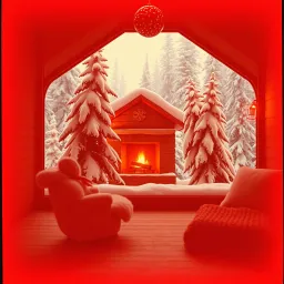 En hivers la neige tombe à Noël