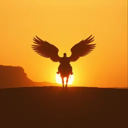 When angels fall with broken wings