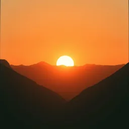 The mountains