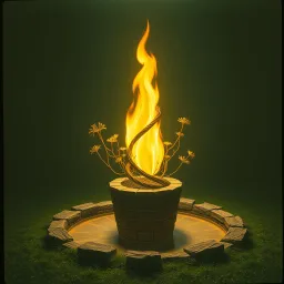 THE FLAMES OF THE WELL