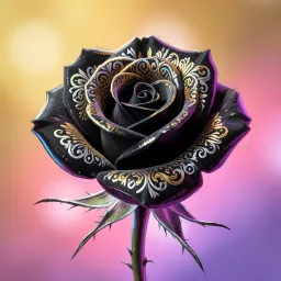 Die schwarze Rose