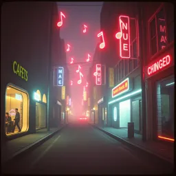 Lost in the Neon Glow