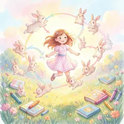 Hopping & Reading with Andie