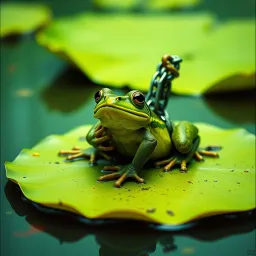 Trapped in the Lily Pad System