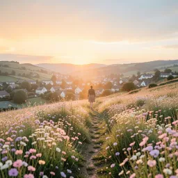 Wildflower heart